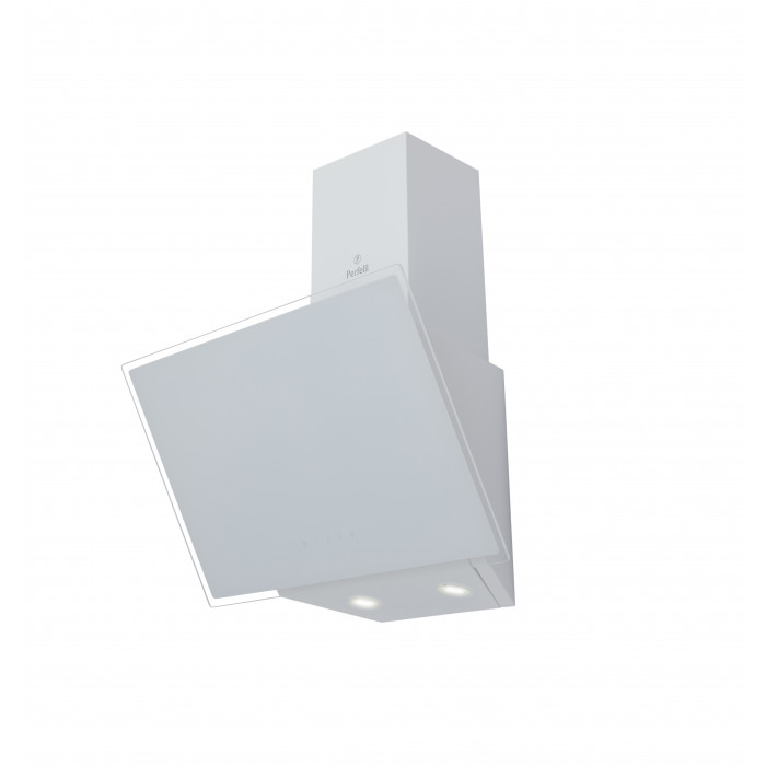 Витяжка декоративна похила Perfelli DNS 5272 D 700 WH LED