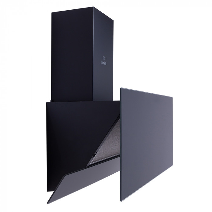 Витяжка декоративна похила Perfelli DNS 6252 D 700 BL LED