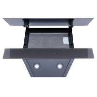 Витяжка декоративна похила Perfelli DNS 6252 D 700 SG LED