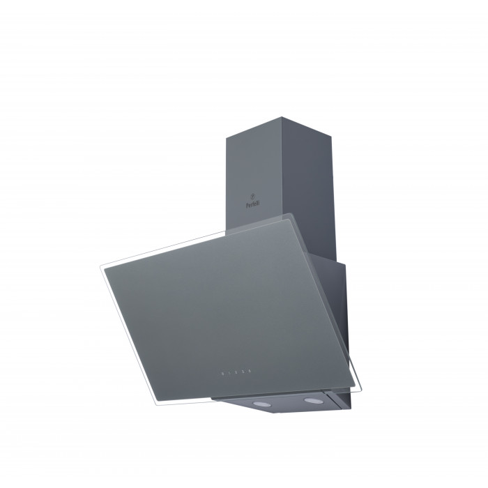 Витяжка декоративна похила Perfelli DNS 6272 D 700 SG LED