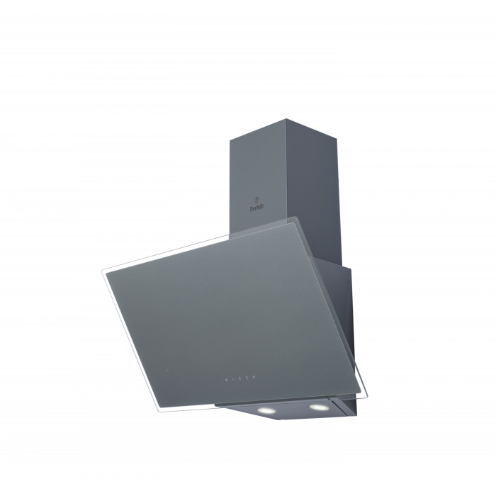 Витяжка декоративна похила Perfelli DNS 6272 D 700 SG LED