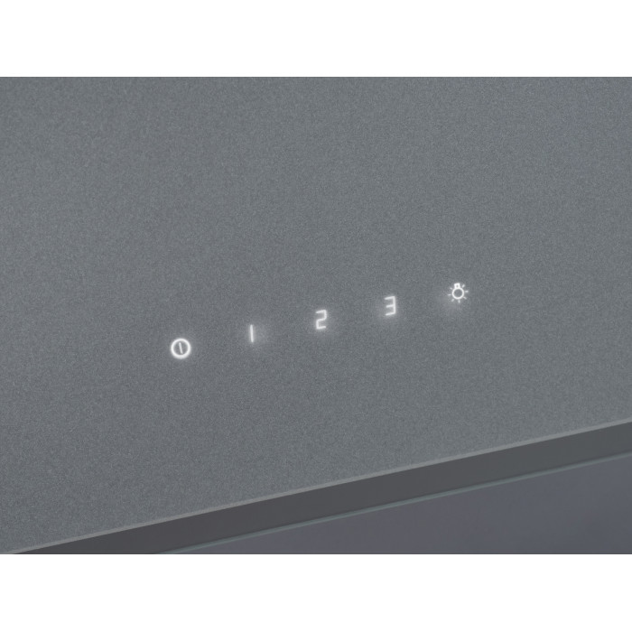 Витяжка декоративна похила Perfelli DNS 6272 D 700 SG LED