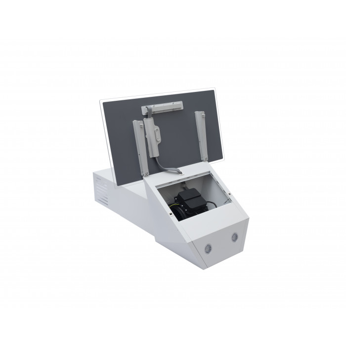 Витяжка декоративна похила Perfelli DNS 6272 D 700 WH LED