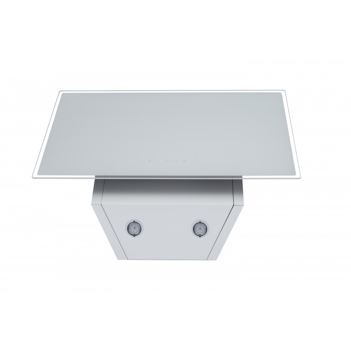 Витяжка декоративна похила Perfelli DNS 6272 D 700 WH LED