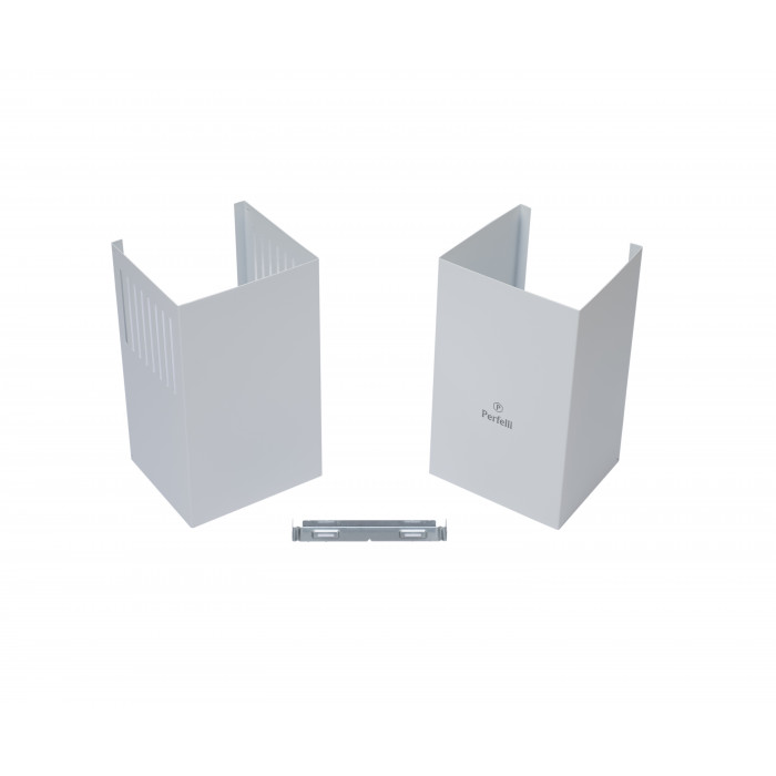 Витяжка декоративна похила Perfelli DNS 6272 D 700 WH LED
