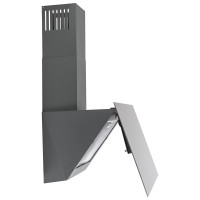 Витяжка декоративна похила Perfelli DNS 6422 D 850 GR LED