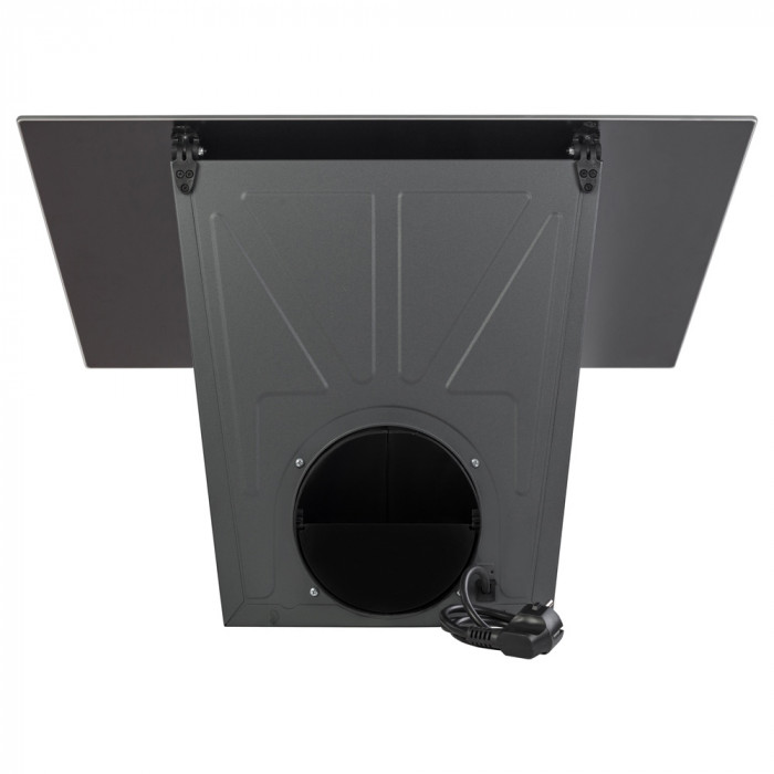 Витяжка декоративна похила Perfelli DNS 6422 D 850 GR LED