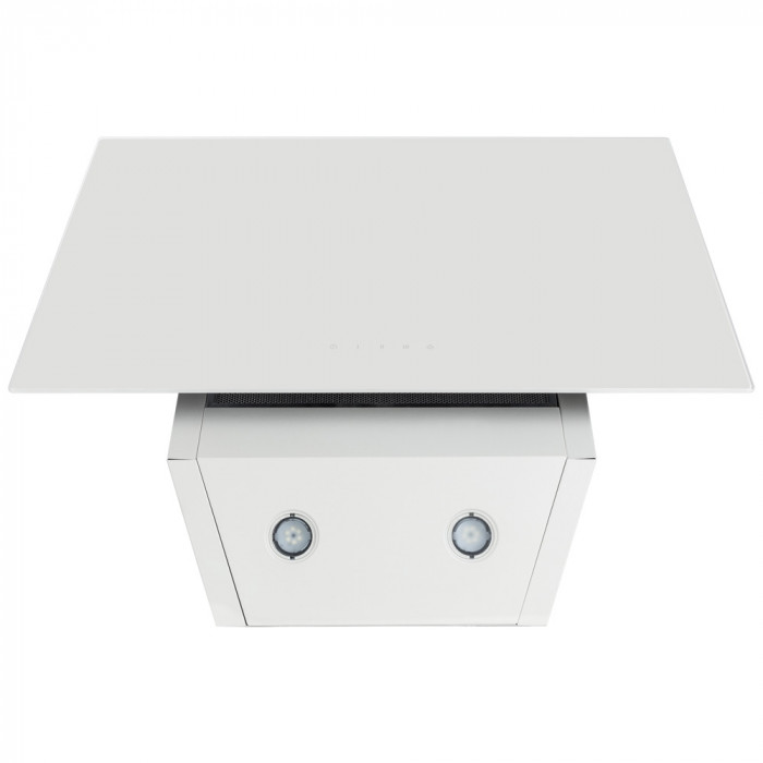 Витяжка декоративна похила Perfelli DNS 6422 D 850 WH LED