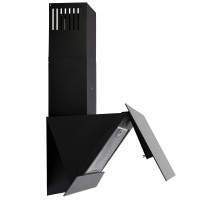 Вытяжка декоративная наклонная Perfelli DNS 6452 D 850 BL LED