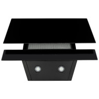 Вытяжка декоративная наклонная Perfelli DNS 6452 D 850 BL LED