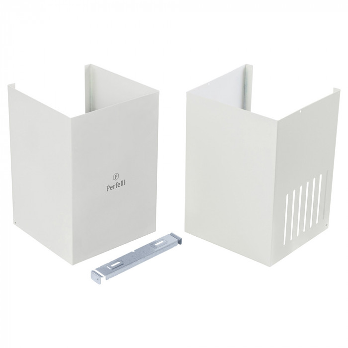 Вытяжка декоративная наклонная Perfelli DNS 6452 D 850 WH LED