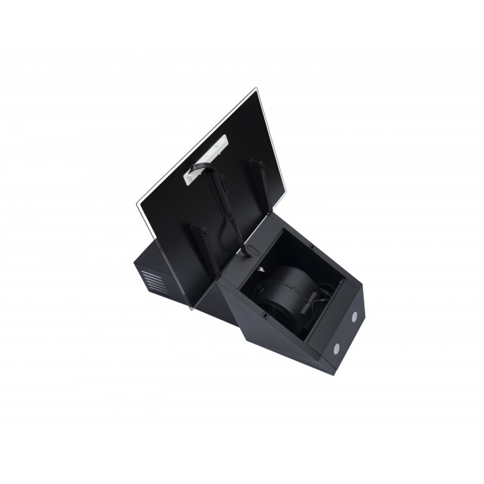 Витяжка декоративна похила Perfelli DNS 6472 D 850 BL LED