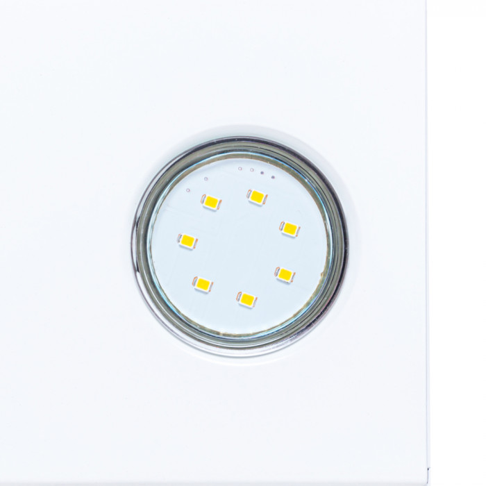 Витяжка декоративна похила Perfelli DNS 6642 WH LED