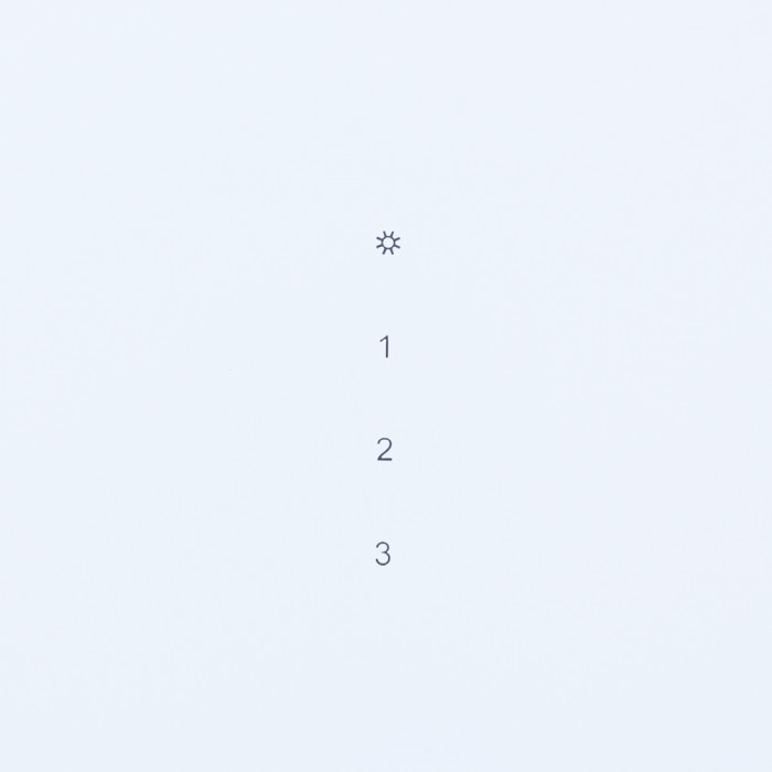 Витяжка декоративна похила Perfelli DNS 6642 WH LED