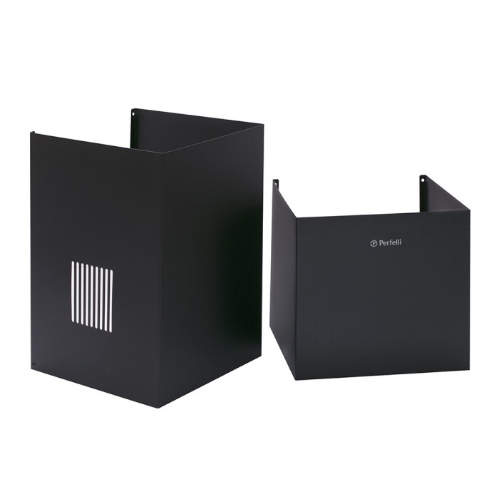 Вытяжка декоративная наклонная Perfelli DNS 67143 B 1100 BL LED Strip