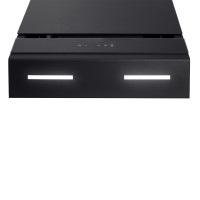 Вытяжка декоративная наклонная Perfelli DNS 6723 B 1100 BL LED Strip