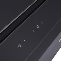 Витяжка декоративна похила Perfelli DNS 9723 B 1100 BL LED Strip