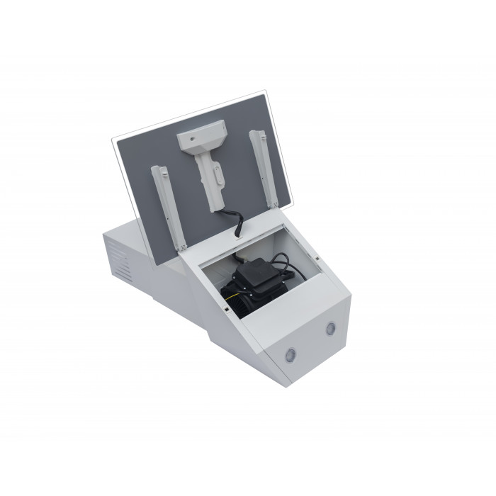 Вытяжка декоративная наклонная Perfelli DN 5272 D 700 WH LED