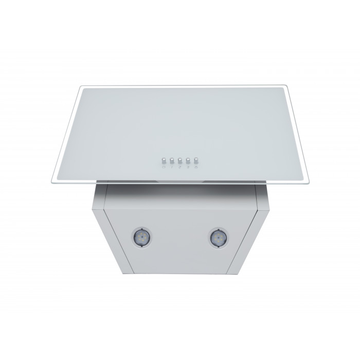 Вытяжка декоративная наклонная Perfelli DN 5272 D 700 WH LED