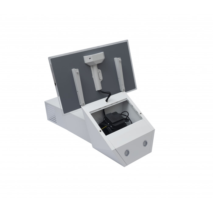 Витяжка декоративна похила Perfelli DN 6272 D 700 WH LED