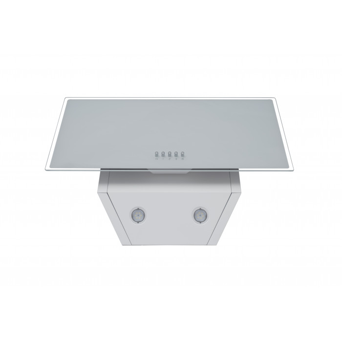 Витяжка декоративна похила Perfelli DN 6272 D 700 WH LED