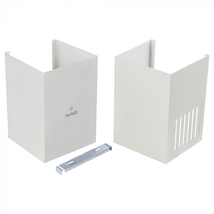 Витяжка декоративна похила Perfelli DN 6422 D 850 WH LED