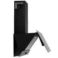 Витяжка декоративна похила Perfelli DN 6452 D 850 BL LED