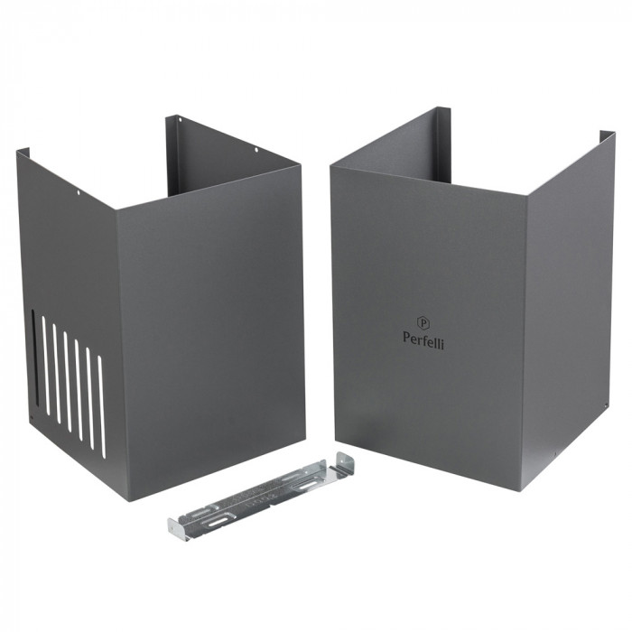 Витяжка декоративна похила Perfelli DN 6452 D 850 GR LED