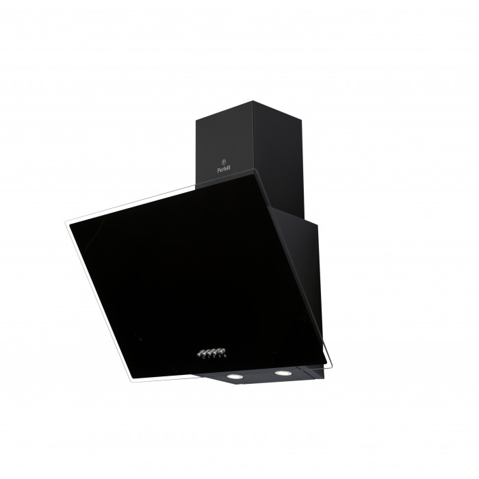 Витяжка декоративна похила Perfelli DN 6472 D 850 BL LED