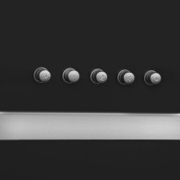 Вытяжка декоративная наклонная Perfelli DN 6672 A 1000 BL/I LED