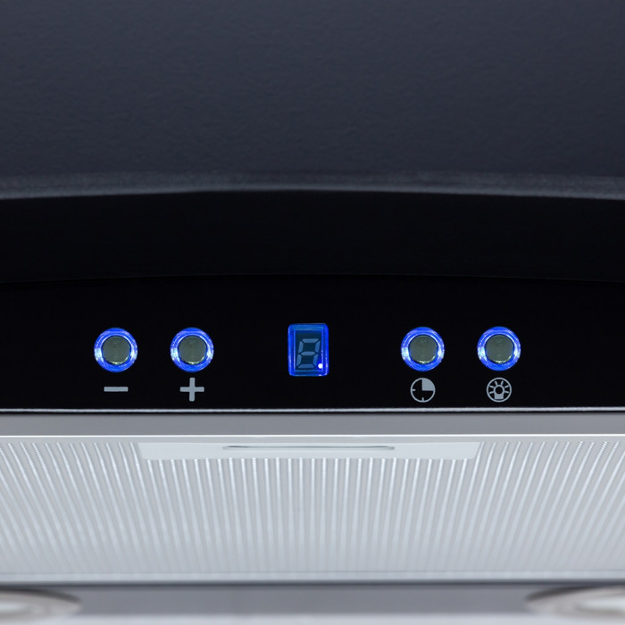 Витяжка декоративна зі склом Perfelli G 6841 BL