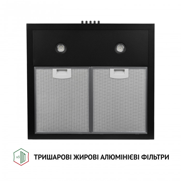 Витяжка купольна Perfelli K 5202 BL 700 LED