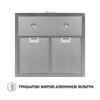Витяжка купольна Perfelli K 5202 I 700 LED