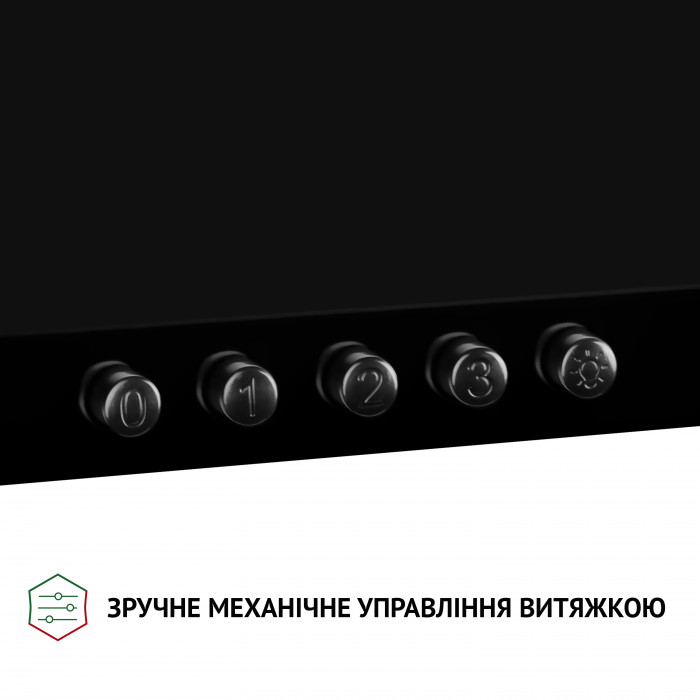 Вытяжка купольная Perfelli K 5210 BL 700 LED