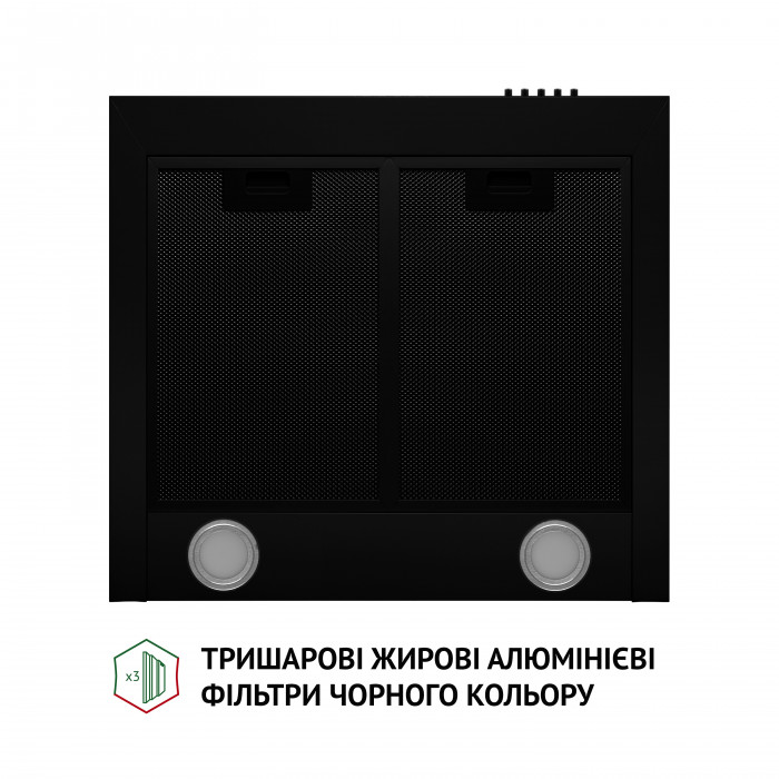 Вытяжка купольная Perfelli K 5210 BL 700 LED