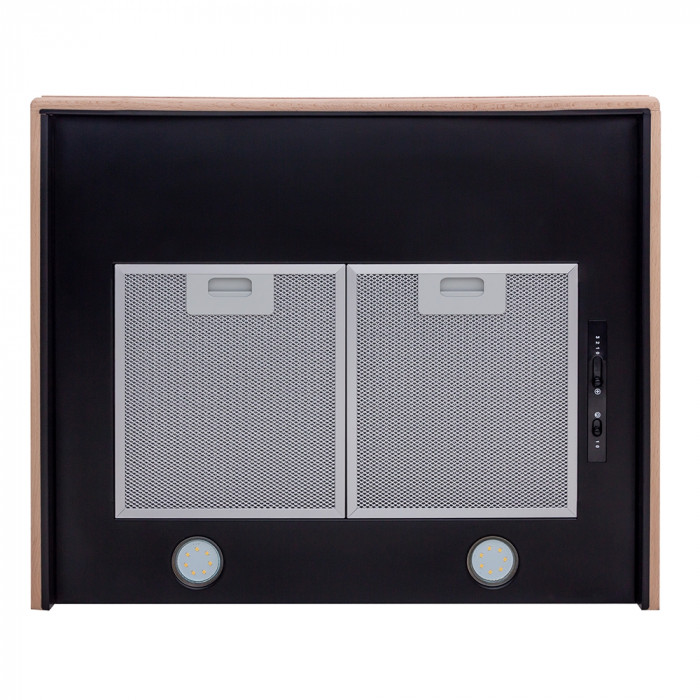 Витяжка купольна Perfelli K 6122 BL Wood LED