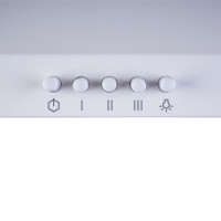 Витяжка купольна Perfelli K 6202 WH 700 LED