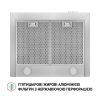 Вытяжка купольная Perfelli K 6210 I 700 LED
