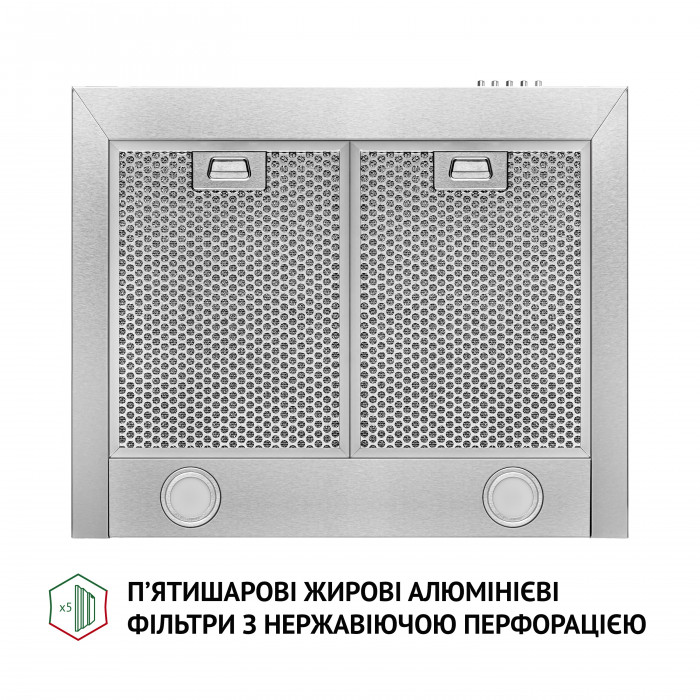 Витяжка купольна Perfelli K 6210 I 700 LED