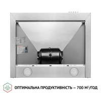 Вытяжка купольная Perfelli K 6210 I 700 LED