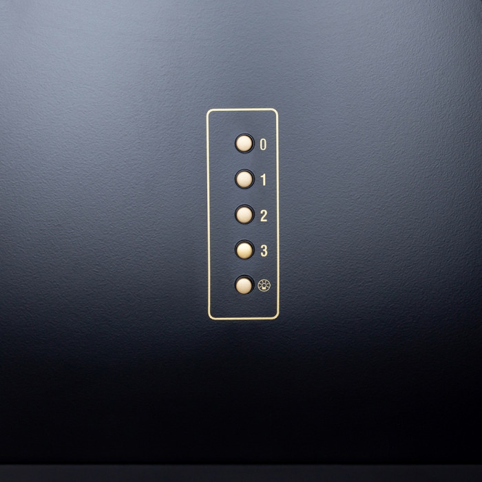 Витяжка купольна Perfelli K 6332 BL Retro LED