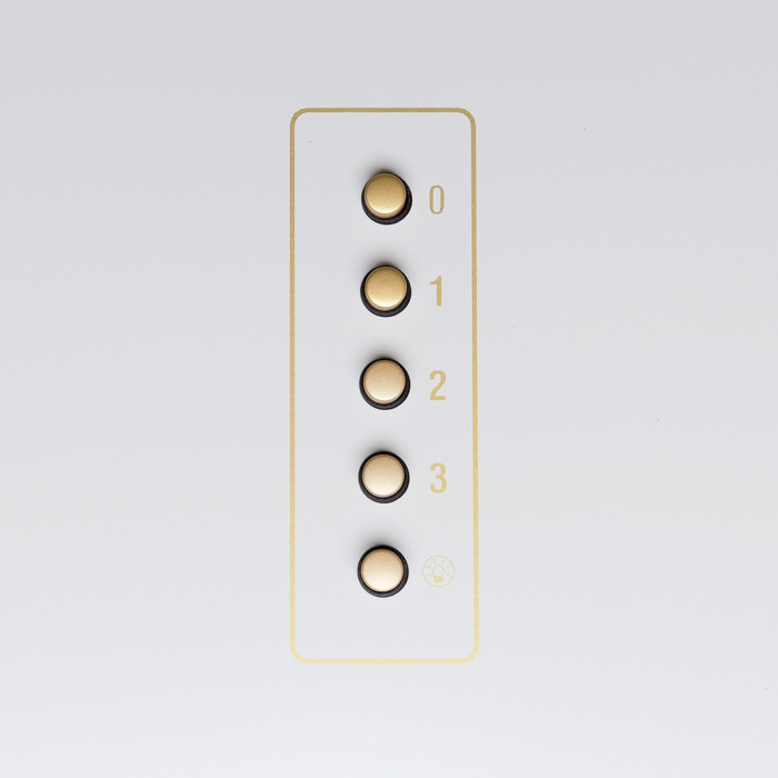 Вытяжка купольная Perfelli K 6332 IV Retro LED