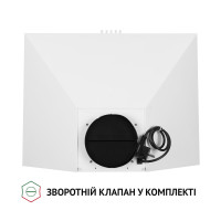 Вытяжка купольная Perfelli K 6402 WH 850 LED