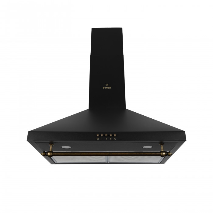 Вытяжка купольная Perfelli K 6432 BL 850 LED RETRO