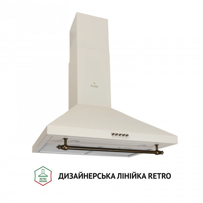 Вытяжка купольная Perfelli K 6432 IV 850 LED RETRO
