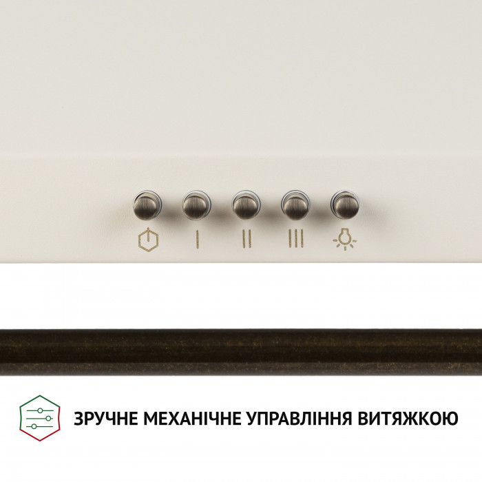 Вытяжка купольная Perfelli K 6432 IV 850 LED RETRO