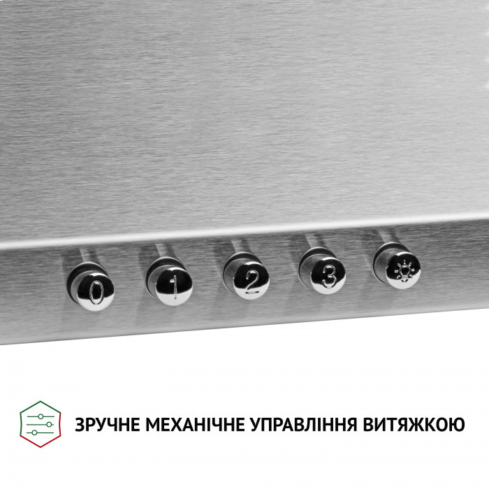 Витяжка купольна Perfelli K 6610 I 1000 LED