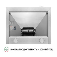 Вытяжка купольная Perfelli K 6610 I 1000 LED