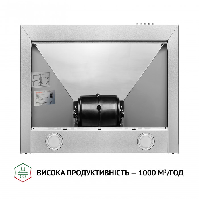 Витяжка купольна Perfelli K 6610 I 1000 LED