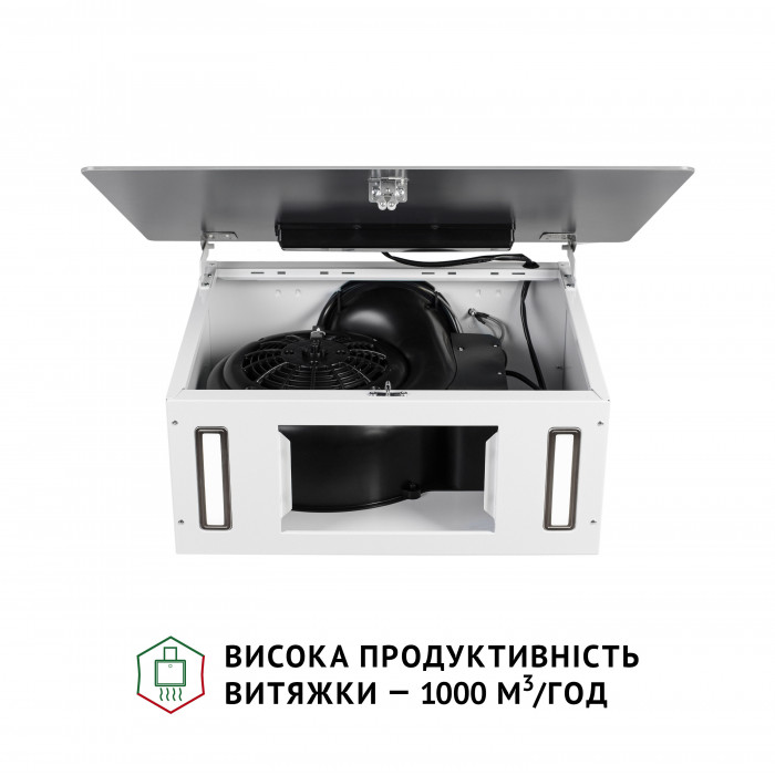 Витяжка декоративна похила Perfelli PIANO BIANCA